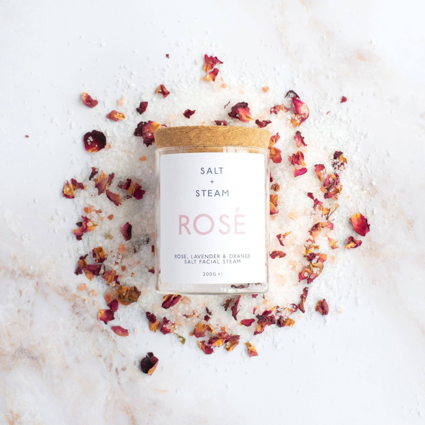 Rosé - Rose, Lavender & Orange Facial Steam 200g