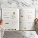 My Daily Self-Care - Gratitude& Reflection journal - Black