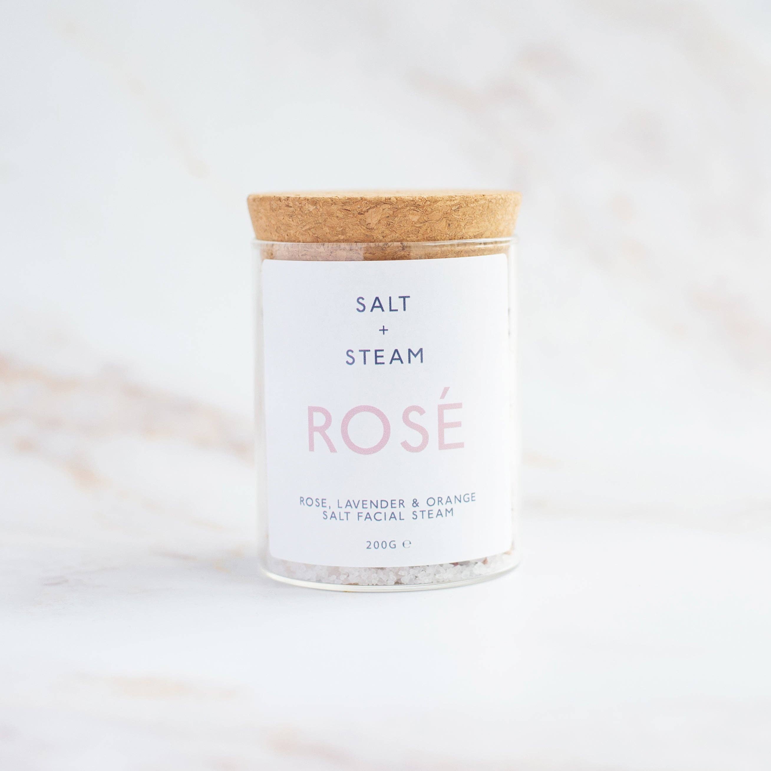 Rosé Facial Steam - Rose, Lavender & Orange  - 200g