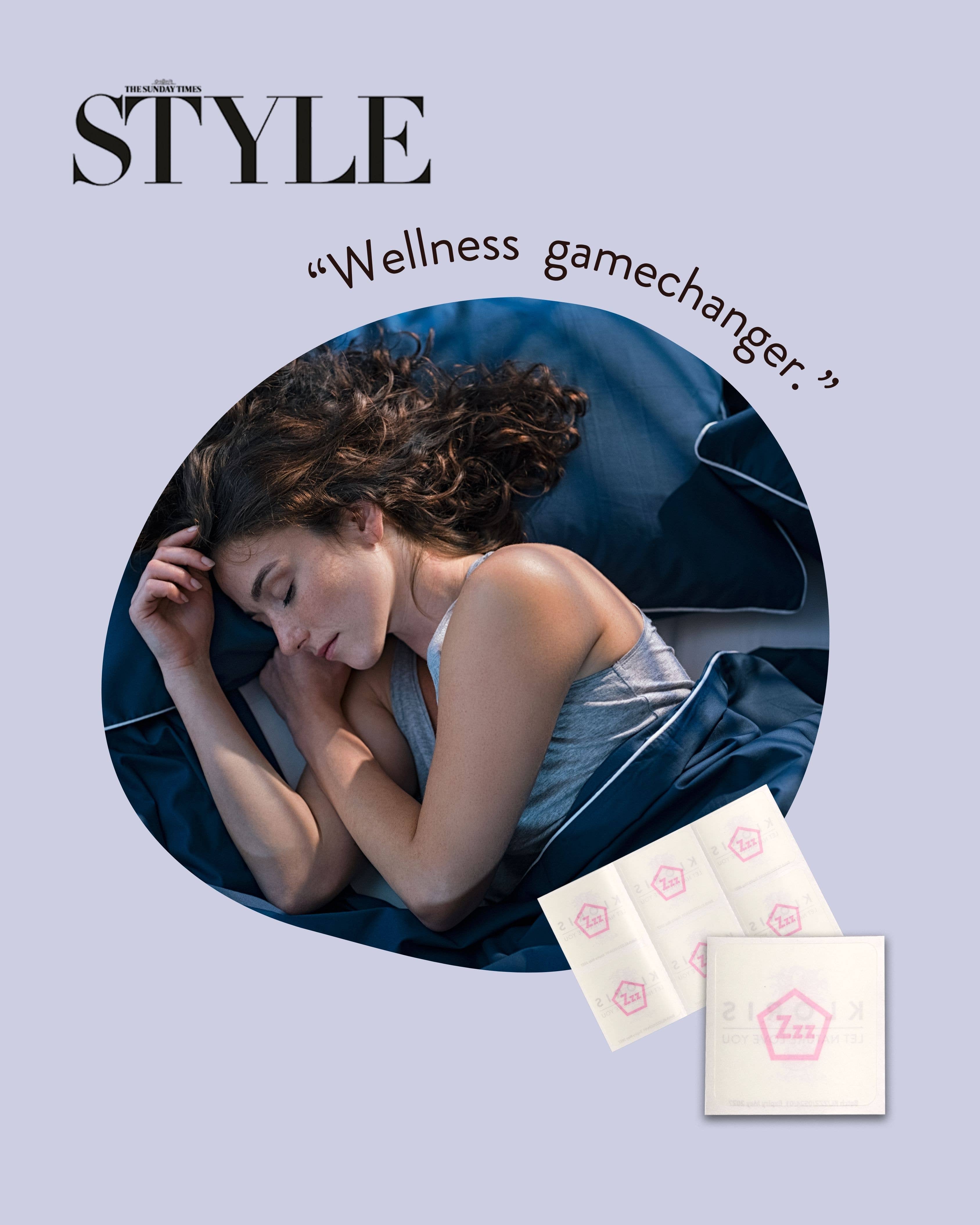 Natural Sleep Patches with Valerian, Hops, Passionflower