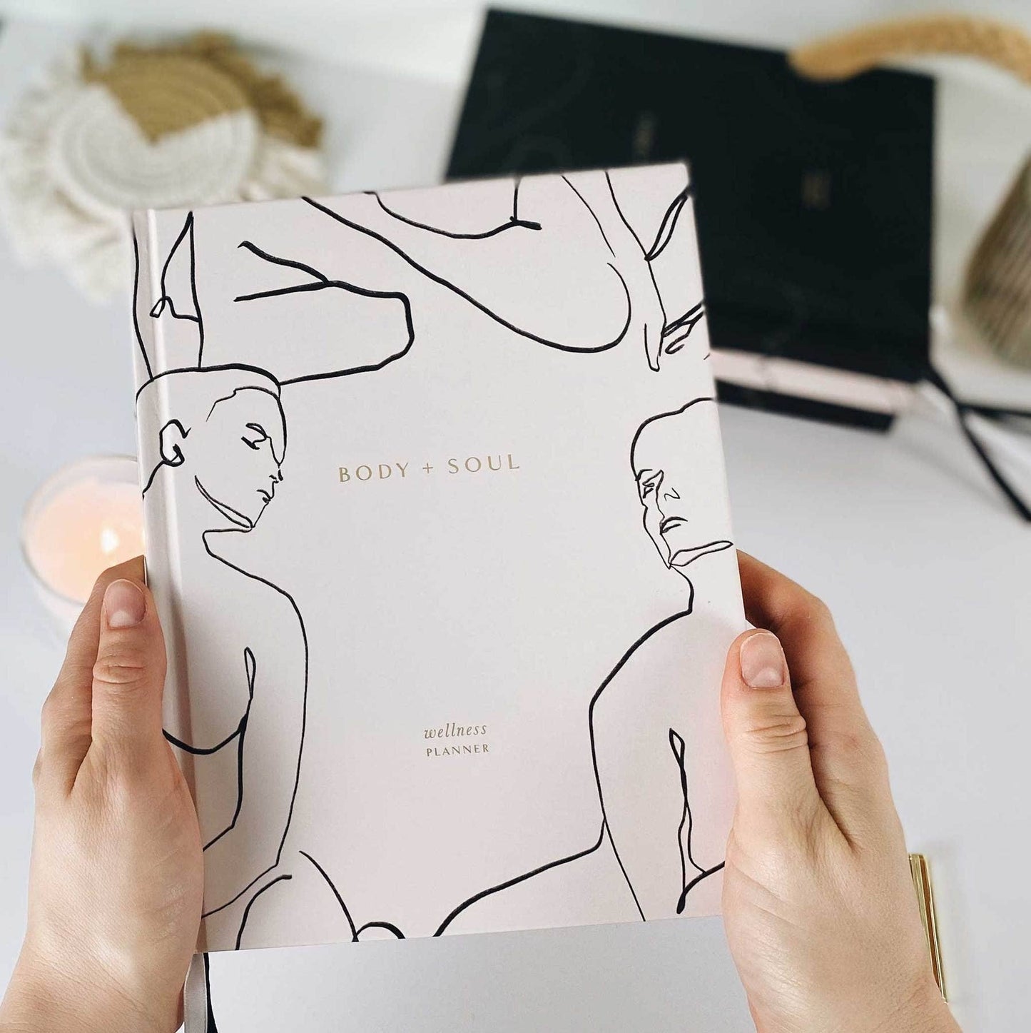 Body + Soul Journal (Solstice) gift for her, undated planner