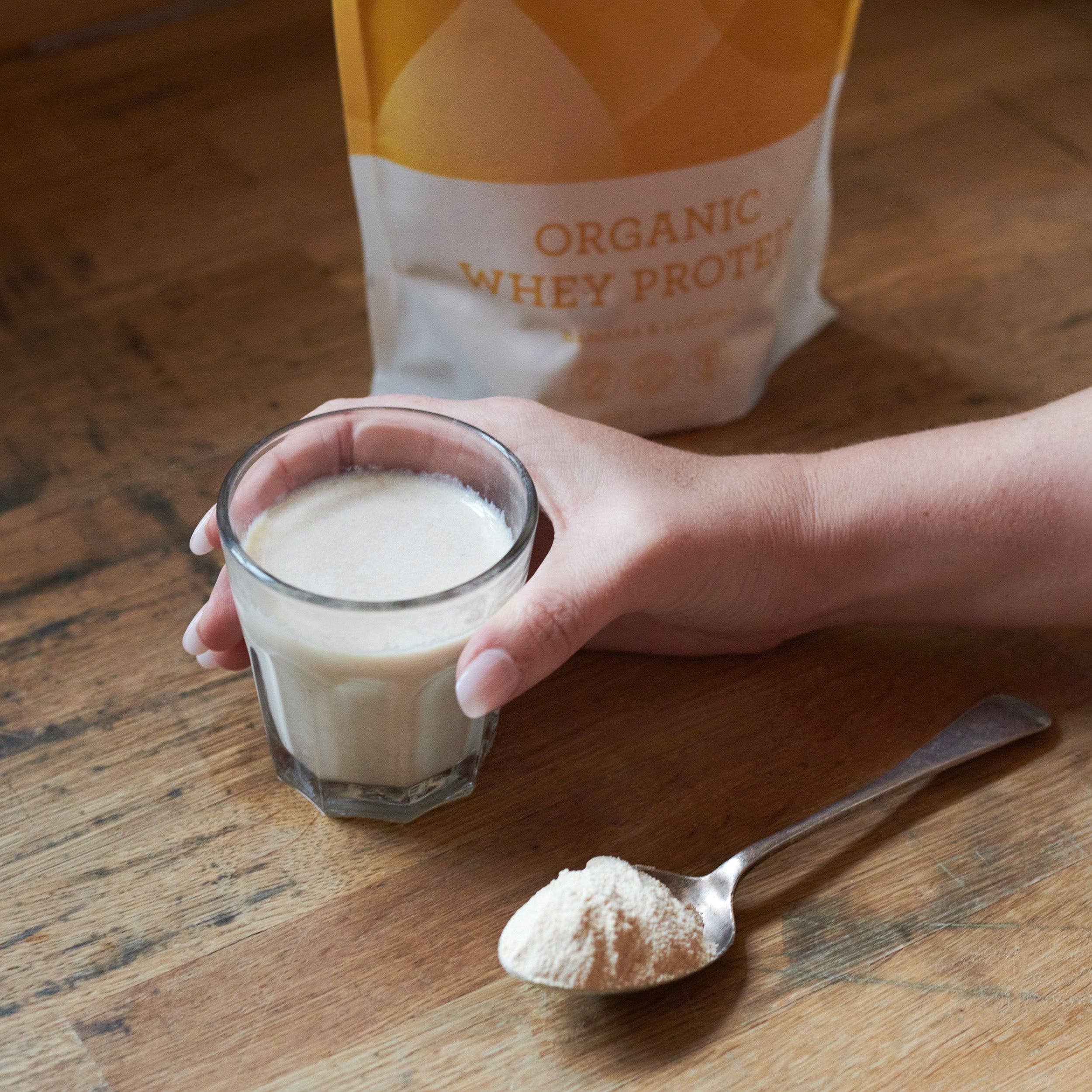 Banana & Lucuma Organic Whey Protein