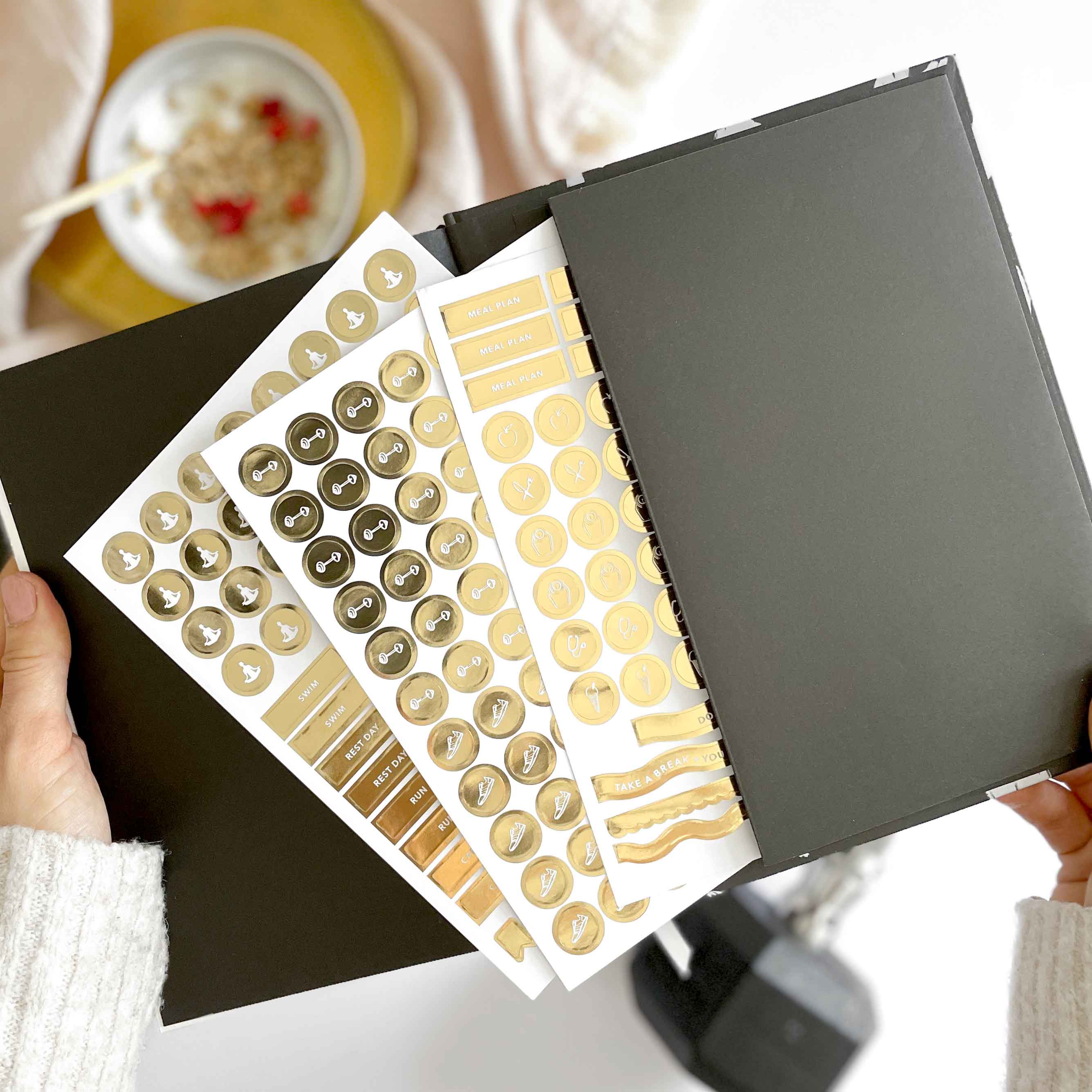 My Daily Fitness Planner -  Workout and Meal Planner - Curve