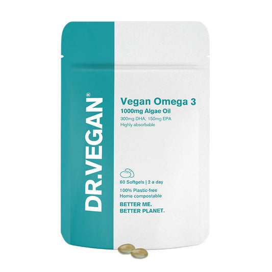 Vegan Omega 3 | 60 Softgels | 300mg EPA, 150mg DPA
