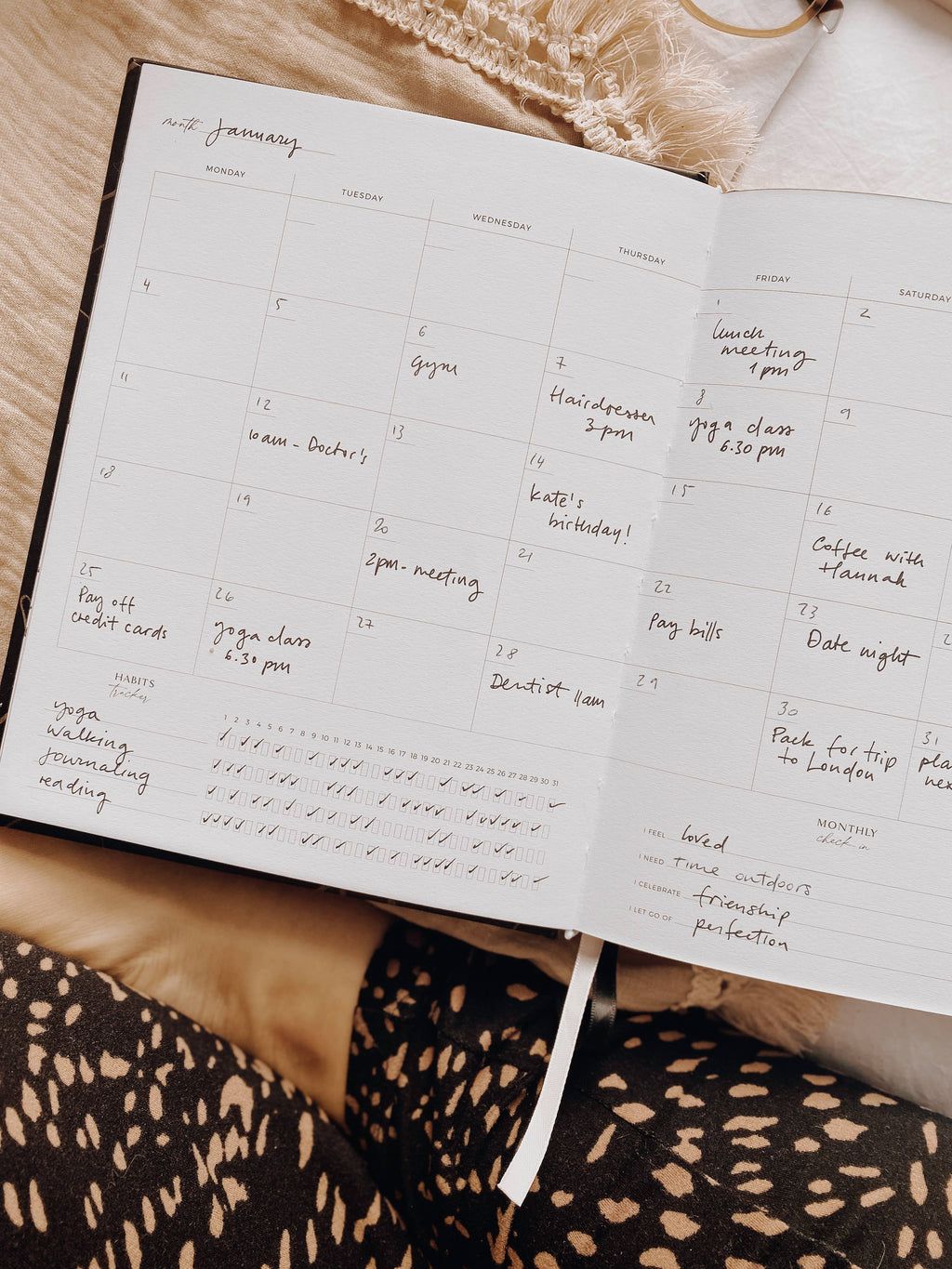 Body + Soul Journal (Solstice) Gift for Her - Undated Planner