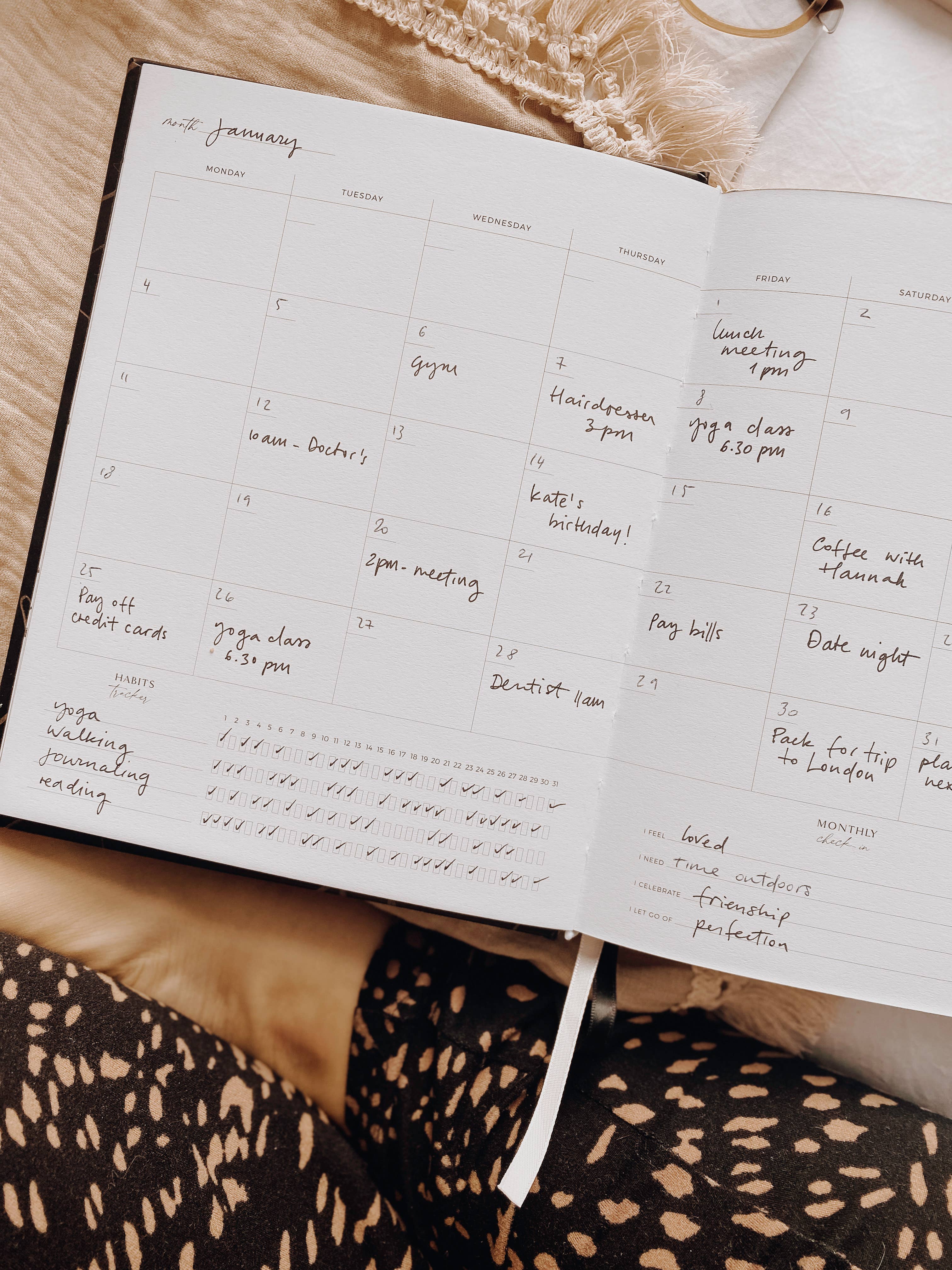 Body + Soul Journal (Solstice) Gift for Her - Undated Planner