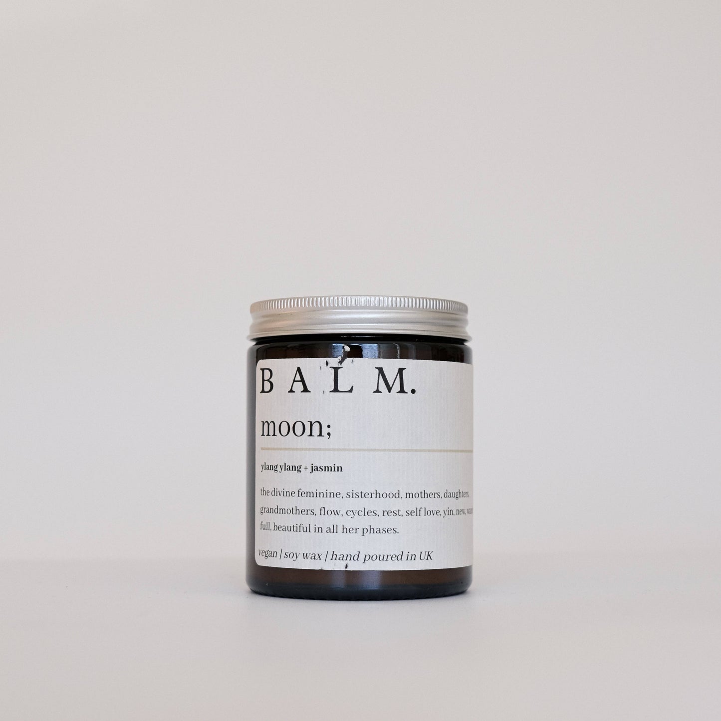 MOON ylang ylang + jasmin candle