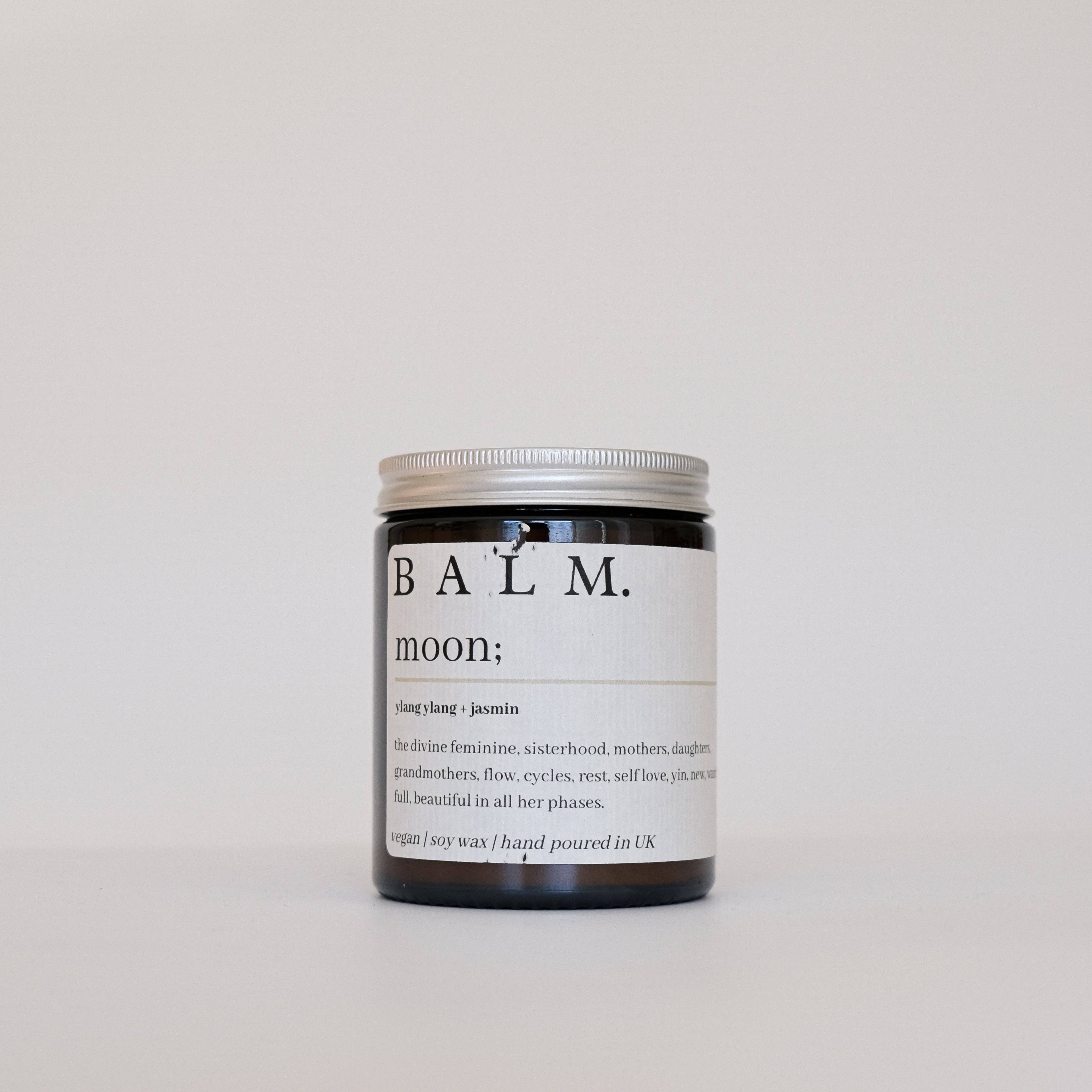 MOON ylang ylang + jasmin candle