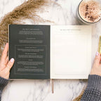 My Daily Self-Care - Gratitude& Reflection journal - Black