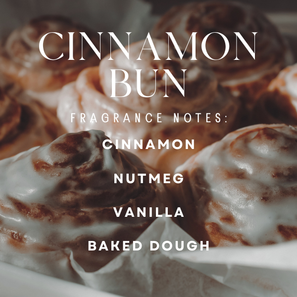 Pacific Movement Cinnamon Bun scented Soy Wax Candle