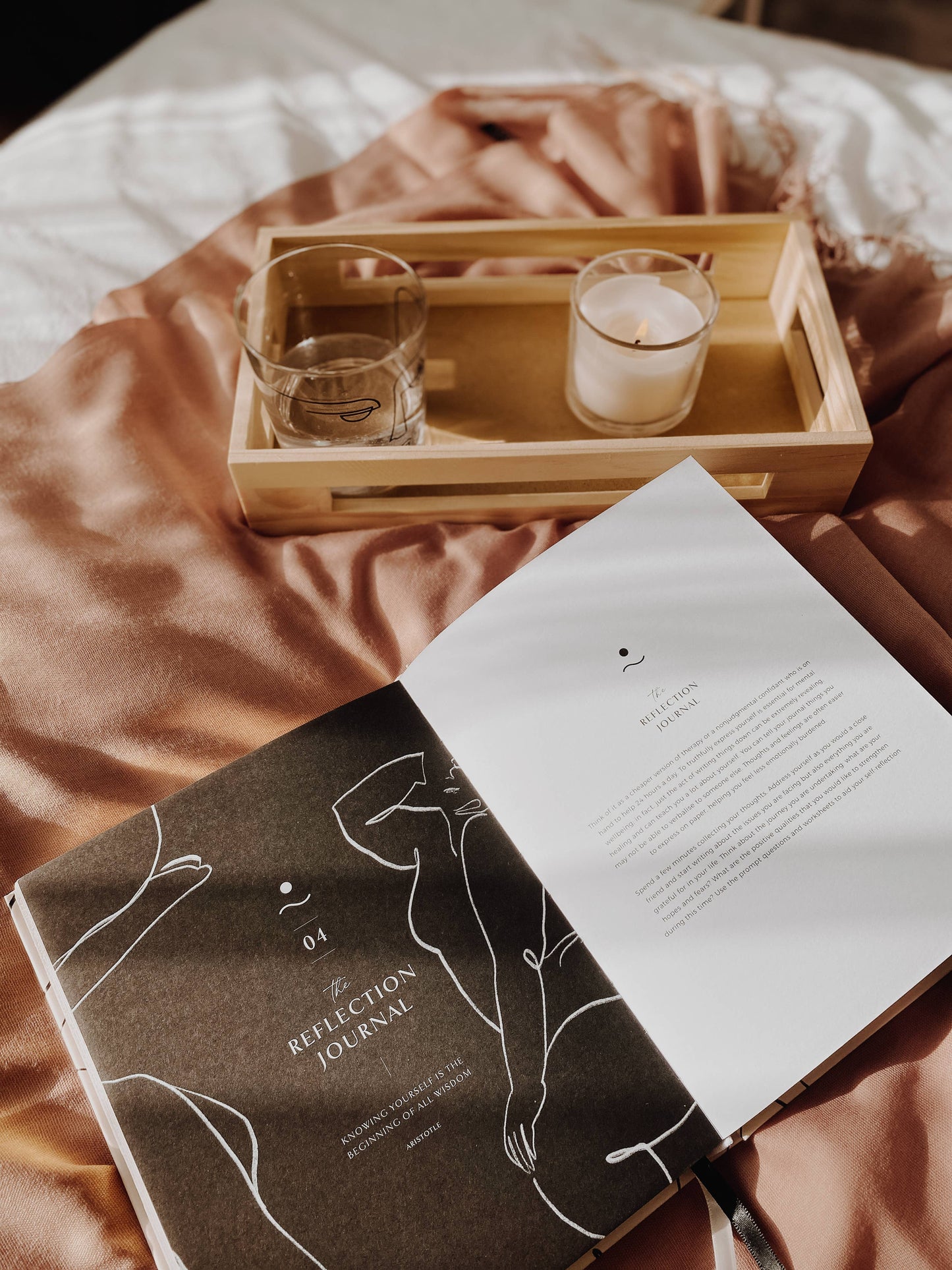 Body + Soul Journal (Solstice) gift for her, undated planner