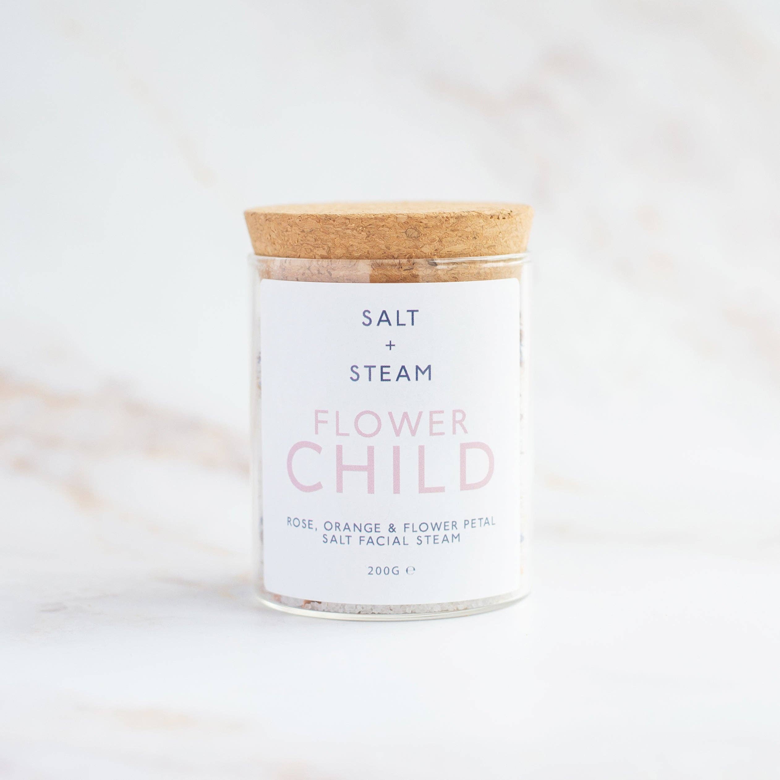 Flower Child - Rose & Orange Facial Steam - 200g