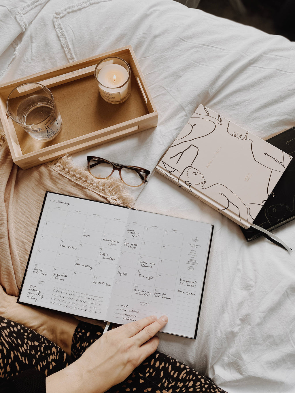 Body + Soul Journal (Solstice) Gift for Her - Undated Planner
