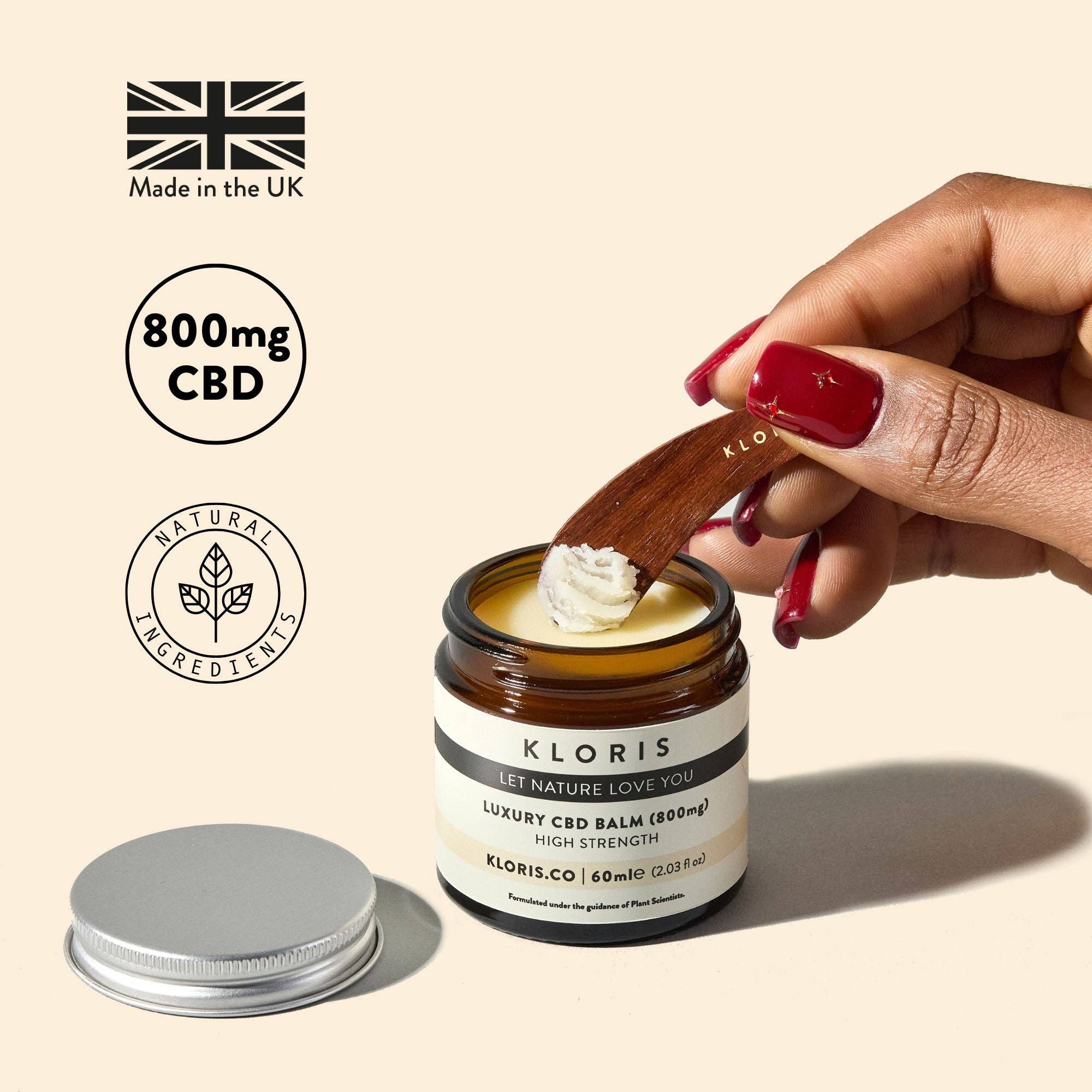 Luxury High Strength CBD Balm – Pain & Inflammation Support
