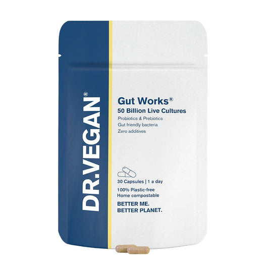 Gut Works® | 30 Capsules | Pre & Probiotic | 50 Billion CFU