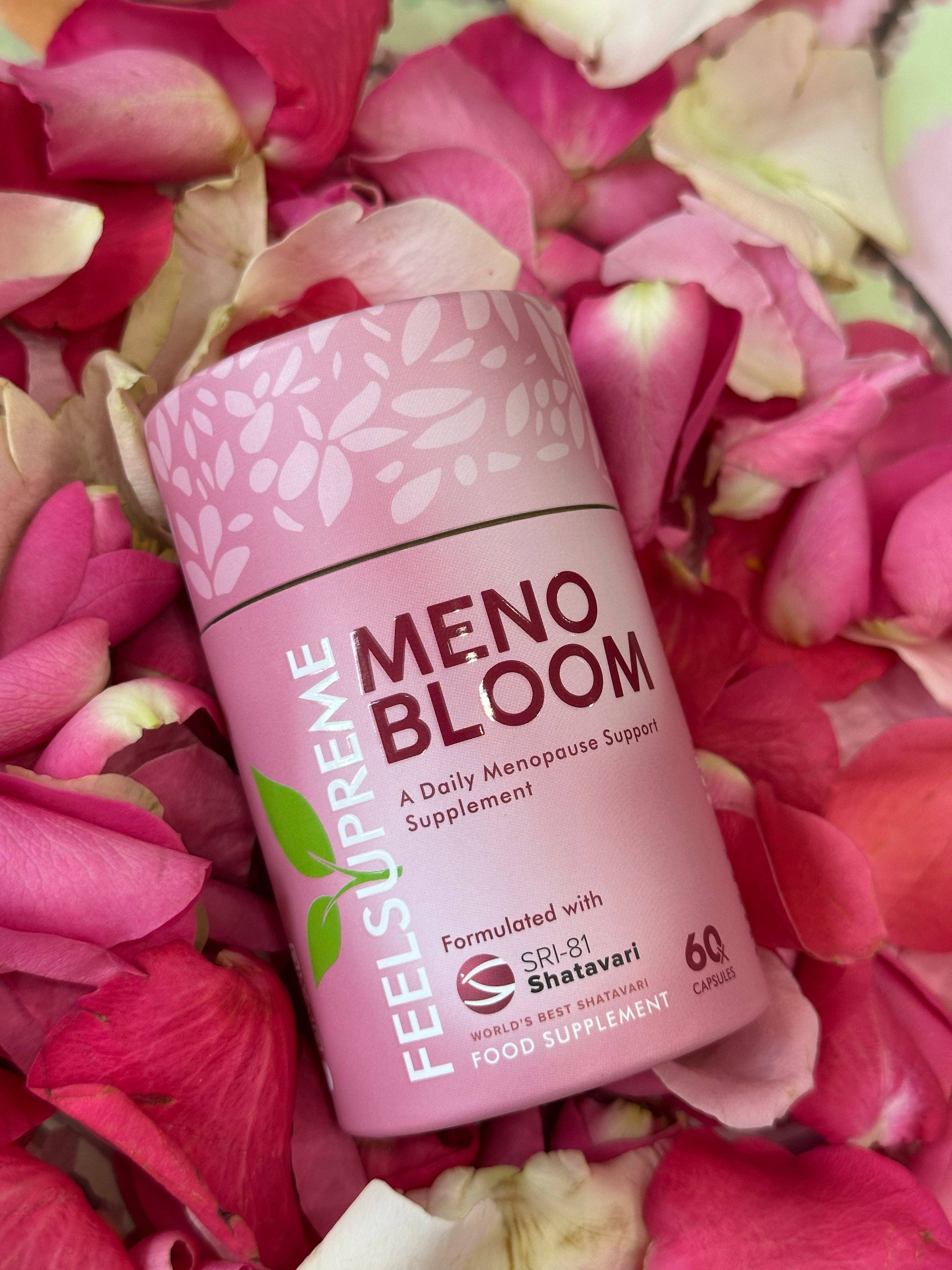 Meno Bloom - Menopause Support Supplement for Hormonal Balance