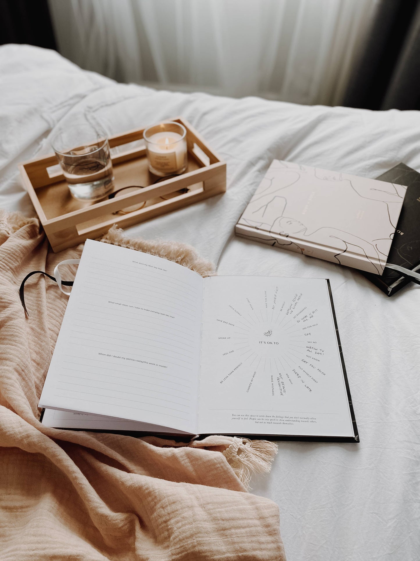 Body + Soul Journal (Solstice) gift for her, undated planner