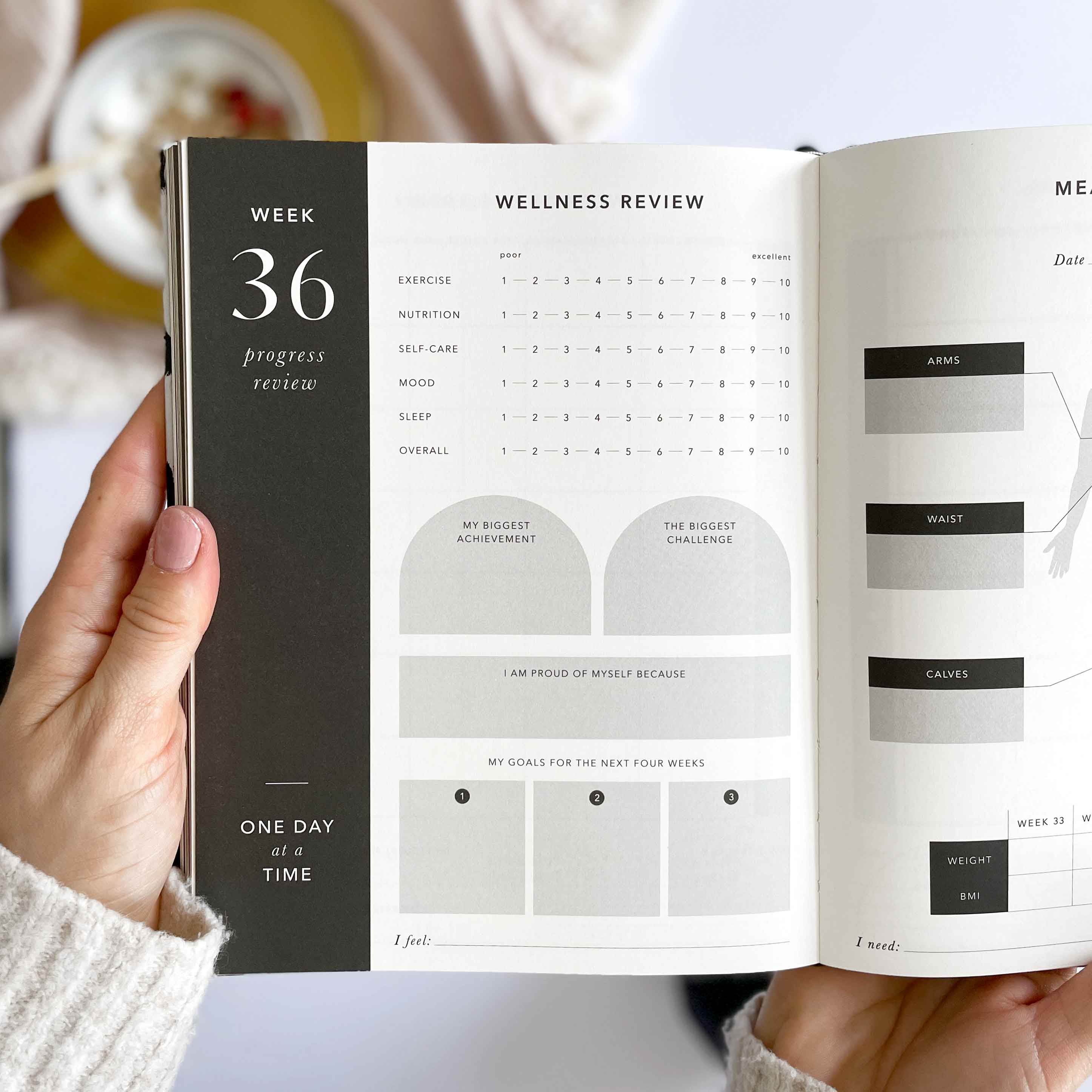 My Daily Fitness Planner -  Workout and Meal Planner - Curve