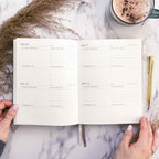 My Daily Self-Care - Gratitude& Reflection journal - Black