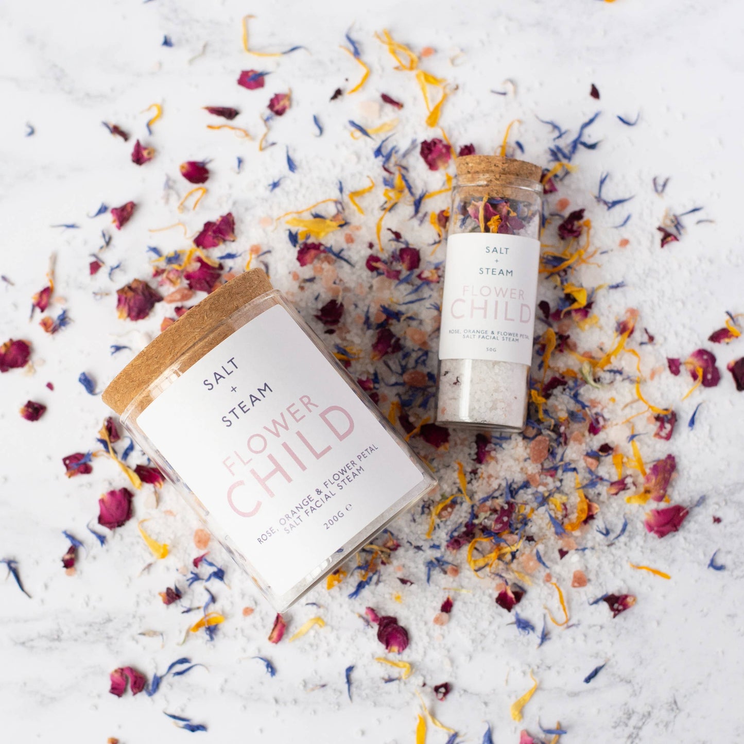 Flower Child - Rose & Orange Facial Steam 200g