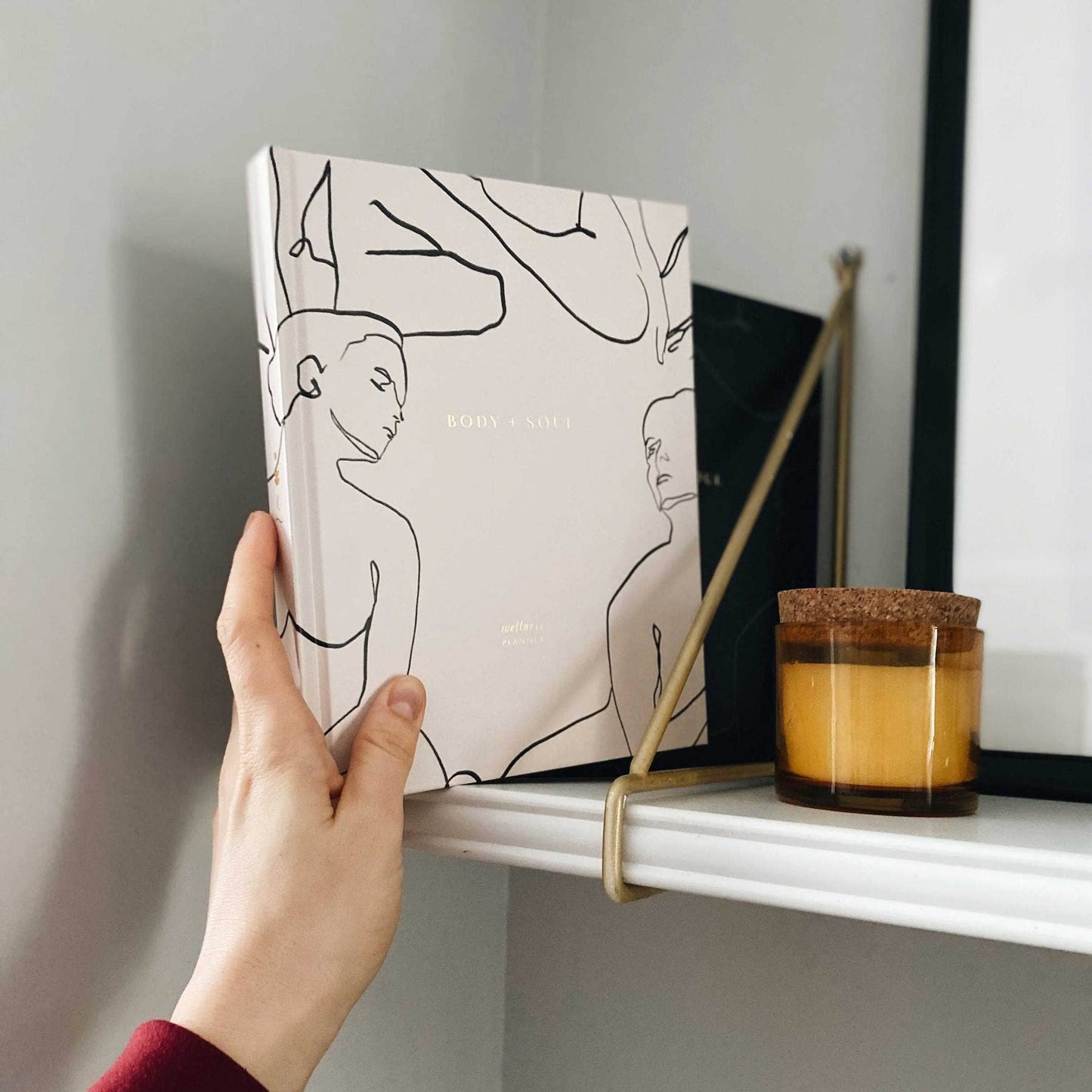 Body + Soul Journal (Solstice) gift for her, undated planner