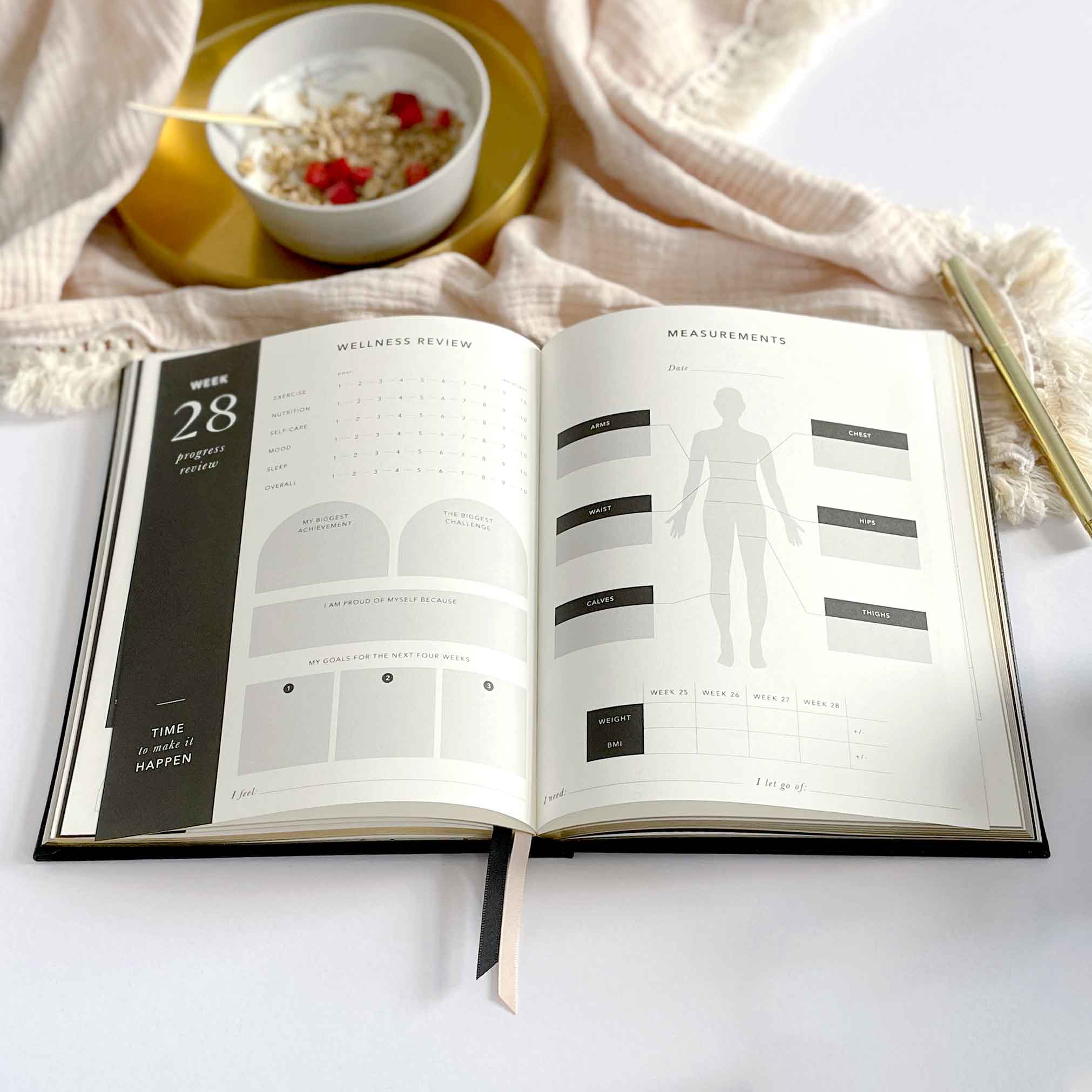 My Daily Fitness Planner -  Workout and Meal Planner - Curve